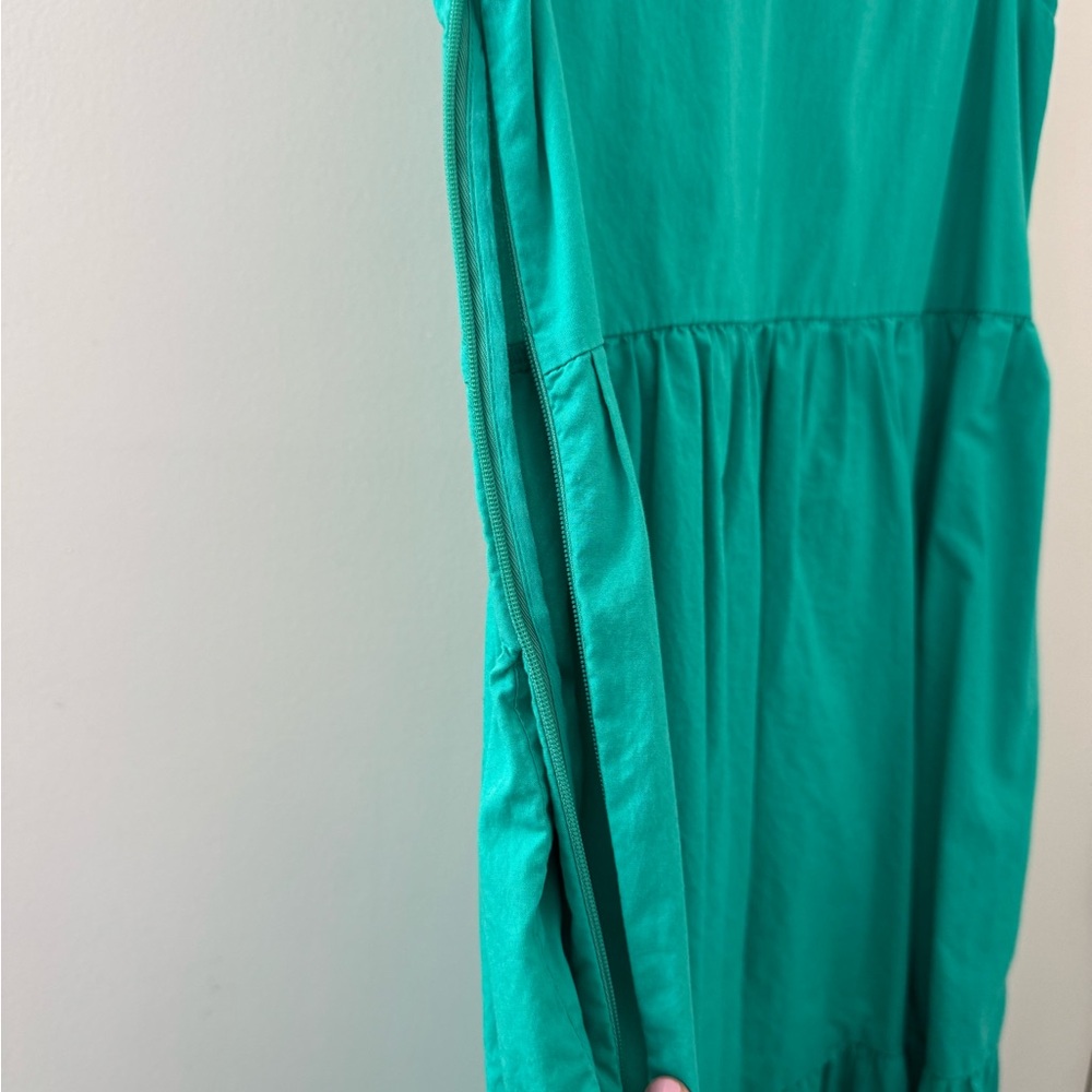 JCrew Sleevless Green Dress 00 - Picture 7 of 8